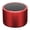 Red, variant on Bluetooth Speaker Portable Mini Wireless Speaker with Magnetic Knob Stereo Sound Built In Mic for Phone Calls Indoor Outdoor Use Camping Travel Home Office
