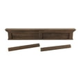 thumbnail image 5 of Home Wall Decorative Antique Brass Hardware 8 Hook Coat Rack - Gray Brown, 5 of 7