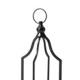 thumbnail image 4 of Glitzhome  Farmhouse Rustic Metal Lanterns Hanging Candle Holder Black S, 4 of 5