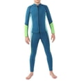 thumbnail image 2 of Trajes de baño térmicos traje de neopreno para niños traje de buceo de neopreno de 3,5mm traje húmedo para niños para deportes de agua fría navegación L, 2 of 8
