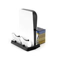 thumbnail image 3 of PS5 Host Multi-function Charging Cooling Fan Base + Storage Tray Bracket PS5 Handle Base Charge, 3 of 8