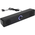 thumbnail image 1 of Barra de sonido inalámbrica for TV con mando a distancia y altavoces duales, altavoz Bluetooth compacto, 1 of 8