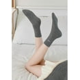 thumbnail image 3 of Cotton Sock for Women, 5 Pack Calf Socks, 3 of 6