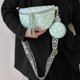 thumbnail image 5 of Bolsa De Pecho Rhombus acolchado para mujer, Bolsa de pecho, bandolera informal con monedero pequeño (verde) Hugtrwg Para Estrenar, 5 of 9