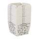 thumbnail image 3 of EeaseMX 100 moldes de papel para cupcakes, cuadrados, desechables, resistentes al calor, para postres, mini cajas para tartas, suministros para fiestas (blanco, café), 3 of 7