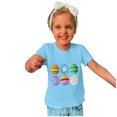 thumbnail image 4 of Lilgiuy 2024 Easter Day Shirts for Toddler Boy Girl Colorful Flower Egg Graphic Short Sleeve Lightweight Tshirt Kids Tee Tops Easter Gifts, 4 of 4
