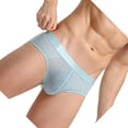 thumbnail image 1 of Guardurnaity Las bragas azules claras de secado rápido para los hombres se mantienen frescos y secos todo el día hombres calzoncillos ropa Ropa interior, 1 of 6