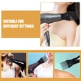 thumbnail image 3 of KAKOWELY heat resistant comb 6pcs Universal Blow Dryer Comb Attachment Heat Resistant Plastic Comb Replacement Hair Blower Comb Part For Hair Stylists Wide Tooth Hairdressing Tool, 3 of 5