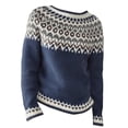 thumbnail image 4 of Bovemsi Womens Sweaters Pullover Fall Winter Casual Loose Long Sleeve Knitted Tops Fall Sweaters, 4 of 4