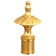 thumbnail image 1 of Royal Designs, Inc. Umbrella Lamp Finial for Lamp Shade, F-101PB, Polished Brass, Single, 1 of 5