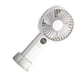 thumbnail image 2 of Ventilador portátil de mano USB recargable con batería de 5 velocidades Mini ventilador de mano silencioso con pantalla de alimentación blanco, 2 of 10