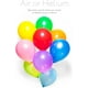 thumbnail image 2 of Juego de globos arcoíris (paquete de 100) 12 pulgadas, colores brillantes surtidos, hechos con látex multicolor fuerte, para uso con helio o aire, 2 of 5