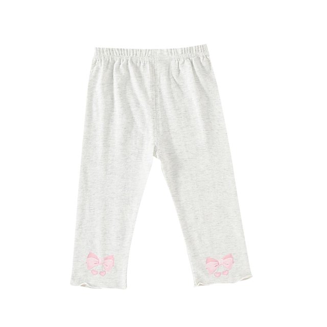 Odeerbi 6M-4Y Niñas Mallas Elásticas de Algodón Pantalones Recortados Pantalones Verano Casual