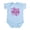 Sky Blue, variant on CafePress - Everything Is Bigger In Texas Infant Bodysuit - Baby Light Bodysuit, Size Newborn - 24 Months