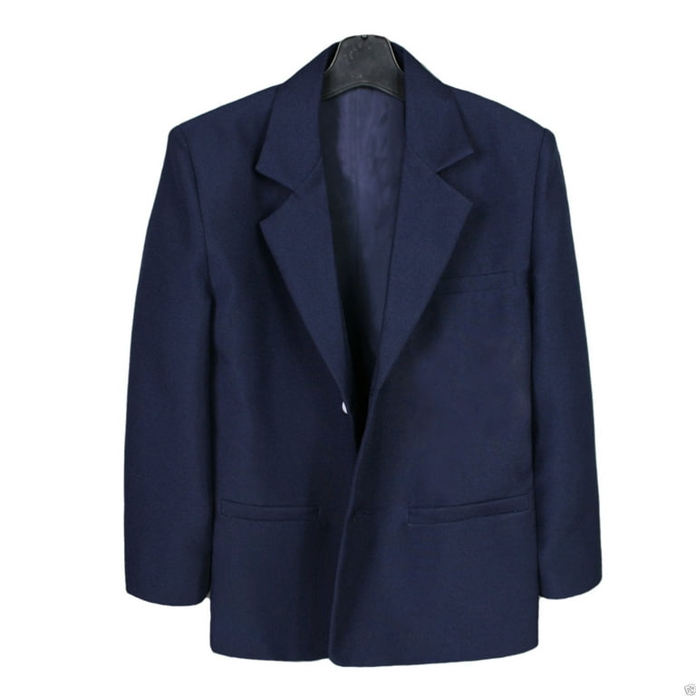 Boys Toddler Formal Wedding Party Church Navy Blue Blazer Style