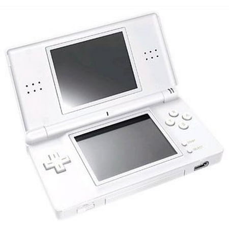 Refurbished Nintendo DS Lite Polar White Handheld Gaming Console w/ Stylus and (Best Nintendo Handheld Console)