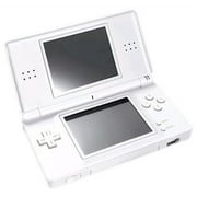 Refurbished Nintendo DS Lite Polar White Handheld Gaming Console w/ Stylus and Charger