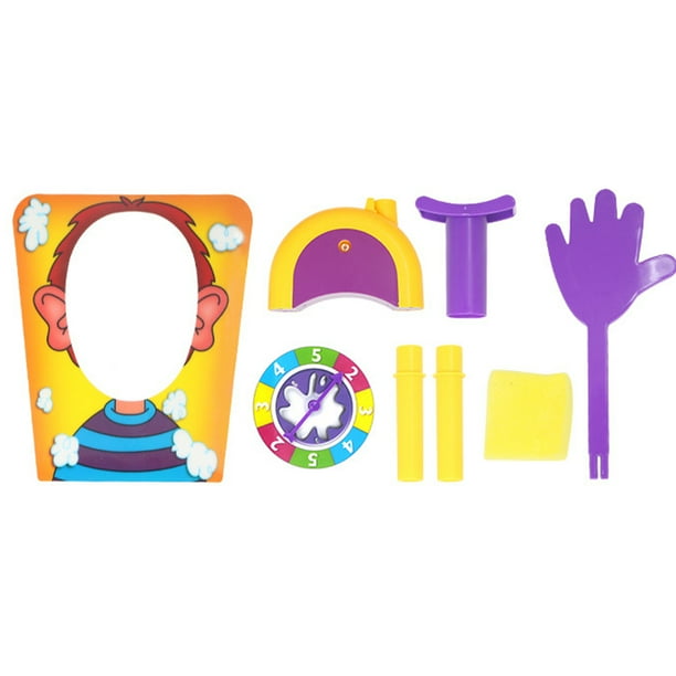 Juguete De Broma Familiar Juguetes Para La Familia Pastel De Juguete Crema Cara Juguetes Divertidos Para Fiestas Pastel Juguete Juego De Escritorio Juguete De Broma ANGGREK Juguetes