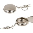thumbnail image 1 of SHAR 2 Pcs Metal Pocket Ashtray Key Ring for Cigarette Butts - Portable Daily Pill Box, 1 of 3