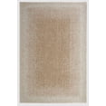 thumbnail image 2 of FH Home Outdoor Rug - Waterproof Easy to Clean Stain Resistant - Patio Indoor Outdoor Porch Deck Balcony Entryway - Ombre Modern - Dhruva - Beige - 5ft 2in x 7ft 6in, 2 of 5