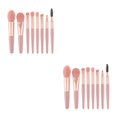 thumbnail image 1 of Seitruly Paquete de 8 brochas de maquillaje con mango de plástico, bolsa de almacenamiento, base en polvo, juego de brochas, herramientas profesionales Type2 NO2 Seitruly CBP190959, 1 of 5