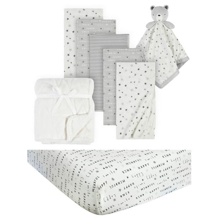 Modern Moments by Gerber Baby & Toddler Boys Bedding & Blanket Set, 8-Piece