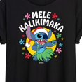 thumbnail image 3 of Lilo & Stitch - Mele Kalikimaka - Women's Oversized T-Shirt, 3 of 5