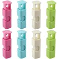 thumbnail image 1 of 8 clips de sellado para bolsas de bocadillos de tipo compresión, encuadernación de bolsas de sellado antideslizante, cierre simple, clip para encuadernación de bolsas de pan, clip para apretar bolsas de alimentos, utilizado para almacenamiento de pan de sándwich de alimentos JM, 1 of 5