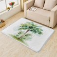 thumbnail image 2 of Palm Tree Rugs for Living Room Bedroom - Tree Rug 5x7 - Tropical Plants Carpet for Home Decor - Washable Non Slip Patterned Indoor Large Area Rug - Soft & Low Pile (ZL&901), 2 of 7