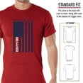 thumbnail image 4 of Rothco R.E.D. (Remember Everyone Deployed) T-Shirt with Solid Blue Flag, 4 of 5