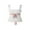 White Pink, variant on Douhoow Women Crop Top Sleeveless Patchwork Low-Cut Camisole Backless Bow Mini Vest