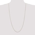 thumbnail image 2 of Primal Gold 14 Karat Yellow Gold 0.85mm Diamond-cut Spiga Chain Necklace, 2 of 5