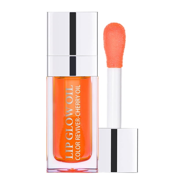 Lip balm lipstick moisturize 6ml Hydrating Lip Glow Oil, Moisturizing Lip Oil Gloss Transparent Plumping Lip Gloss, Lip Oil Tinted For Lip Care And Dry Lips , Rosewood(Buy 2 save 10%)