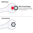 thumbnail image 4 of Juego de llaves EFFICERE Max Torque, 15 piezas, cromo vanadio, 4 of 7