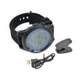thumbnail image 2 of Buceo en la computadora Reloj de bienvenida de pulsera multifuncional submarina Negro, 2 of 8