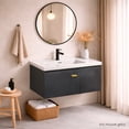 thumbnail image 4 of Ilios Innova | Lavamanos con Gabinete Flotante, Diseño Moderno Gris y Almacenamiento Funcional, 4 of 9