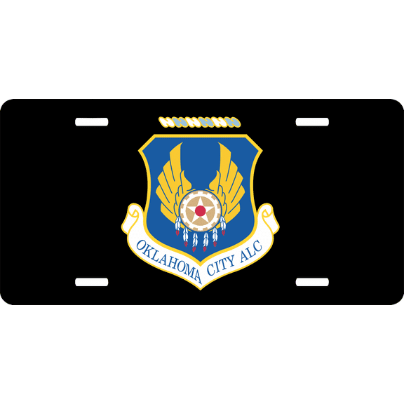 U.S. Air Force Oklahoma City ALC License Plate