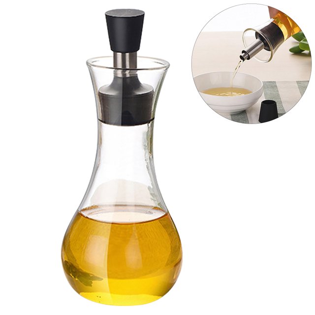 Bangcool Oil Pot Creative Multipurpose Glass Oil Bottle Vinegar Bottle with Stopper