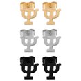 thumbnail image 1 of 3 pares de pendientes pequeños de acero inoxidable con el alfabeto griego, con símbolos matemáticos, para profesores y accesorios de joyería científica., 1 of 6