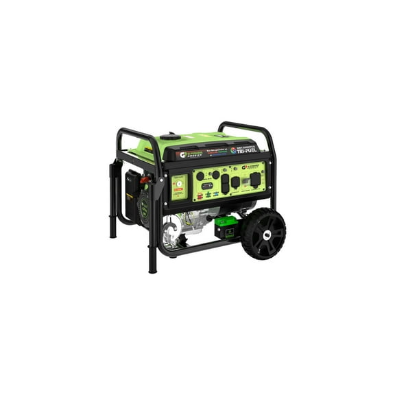 Green-Power America Brand GN13000TCS Tri-Fuel Generator with Electrical Starting