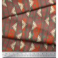 thumbnail image 2 of Soimoi Poly Georgette Fabric Circle,Floral & Wheel Ethnic Print Fabric by Yard 42 Inch Wide, 2 of 3