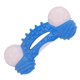 thumbnail image 1 of Juguetes azules para mascotas con dientes resistentes a las mordeduras, TPR, masticables, con anilla de púas, juguetes para perros, suministros para mascotas, 1 of 5