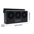 thumbnail image 1 of Wzzjkit Desk Fan Car Solar Exhaust Fan Car Radiator Wireless Fan Car Ventilation Fan, 1 of 4