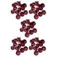 thumbnail image 2 of Monstrate 200 piezas de flores artificiales elegantes para suministros de boda, fáciles de limpiar y de larga duración B21Vino oscuro Type2 NO2, 2 of 6
