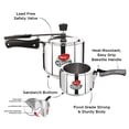thumbnail image 2 of Special Stainless Steel Inner Lid Pressure Cooker Combo - Silver, 2+3+5 Liters | Induction Base Inner Lid Pressure Cooker - Heat Resistant, Easy Grip Bakelite Handle | Common Lid For 2+3 Liters, 2 of 4
