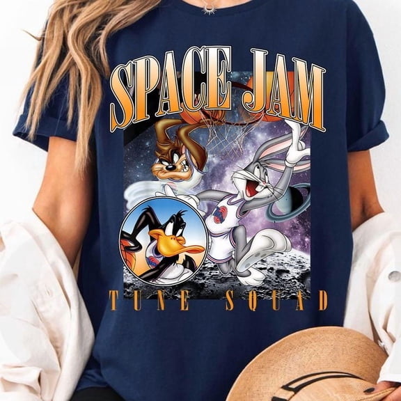 Space Jam Tune Squad Vintage T-Shirt Unisex, Sizes S-5XL, Gategoo