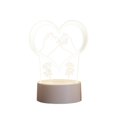 thumbnail image 1 of Valenties Day 3D Night Light Creative Novelty LED Decorative Gift Table Lamp, 1 of 10