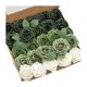 thumbnail image 1 of 25 rosas artificiales de tallo largo de tacto real, ramo de rosas de seda sintética para bodas, fiestas, centros de mesa y decoración de festivales., 1 of 8