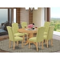 thumbnail image 4 of East West Furniture Dining Room Set Oak, AVCE7-OAK-07, 4 of 4