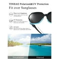 thumbnail image 2 of TINHAO Oversized Sunglasses Fit Over Glasses for Women, Polarized Square Fitover Sun Shades UV400 Protection, 2 of 6